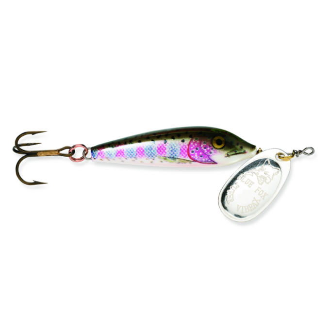 Блесна BLUE FOX VIBRAX MINNOW SPIN 5 /RT (7гр.) VMS5-RT