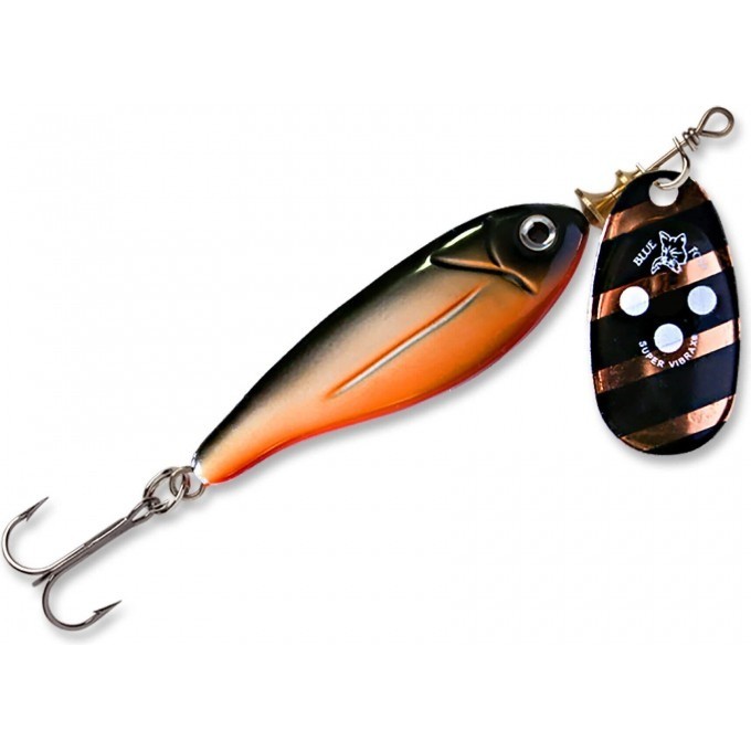 Блесна вращающаяся BLUE FOX Minnow Super Vibrax 1 /CB / 5гр. BFMSV1-CB Блесна вращающаяся BLUE FOX Minnow Super Vibrax 1 /CB / 5гр. BFMSV1-CB