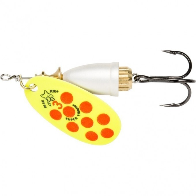Блесна вращающаяся BLUE FOX Vibrax UV 8гр BFU3-YOPU Блесна вращающаяся BLUE FOX Vibrax UV 8гр BFU3-YOPU