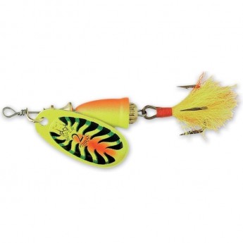 Блесна вращающаяся с мушкой BLUE FOX Vibrax Foxtail 8гр BFX3-FTX